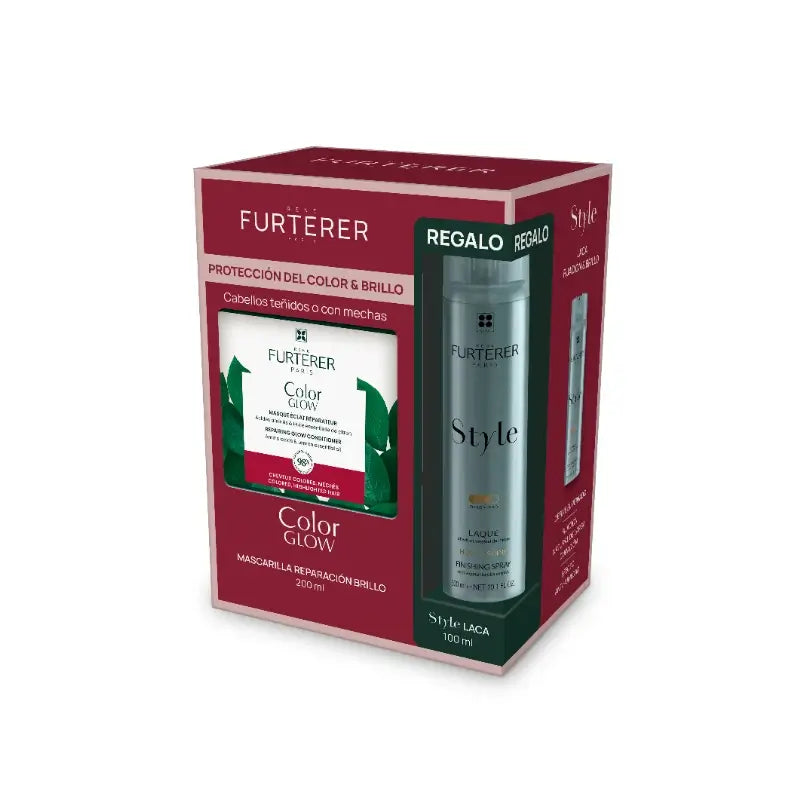 René Furterer Rf Pack Color Glow Haarmaske 200 ml + Style Haarspray 100 ml
