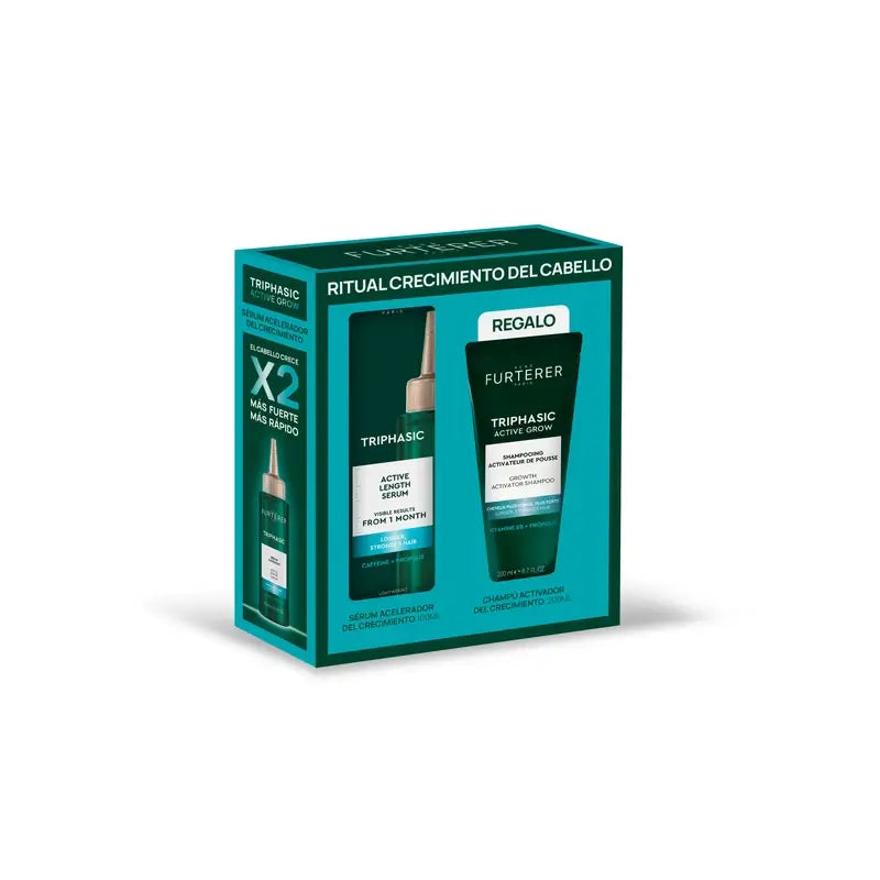 René Furterer Triphasic Active Grow Haarwachstumsserum + Gratis-Shampoo 200 ml