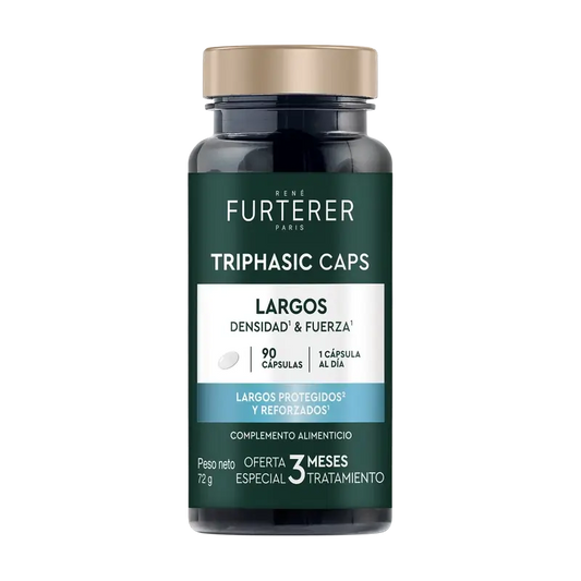 Rene Furterer Triphasic Langes Haar, Dichte & Stärke , 90 Kapseln