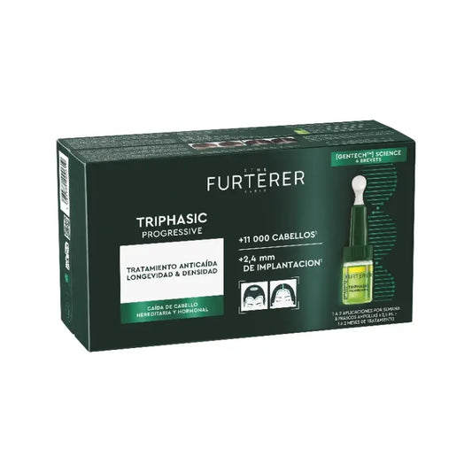 René Furterer Triphasic Progressive Hair Loss Pack 5 ml x 8 Flaschen