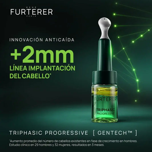 René Furterer Triphasic Progressive Hair Loss Pack 5 ml x 8 Flaschen