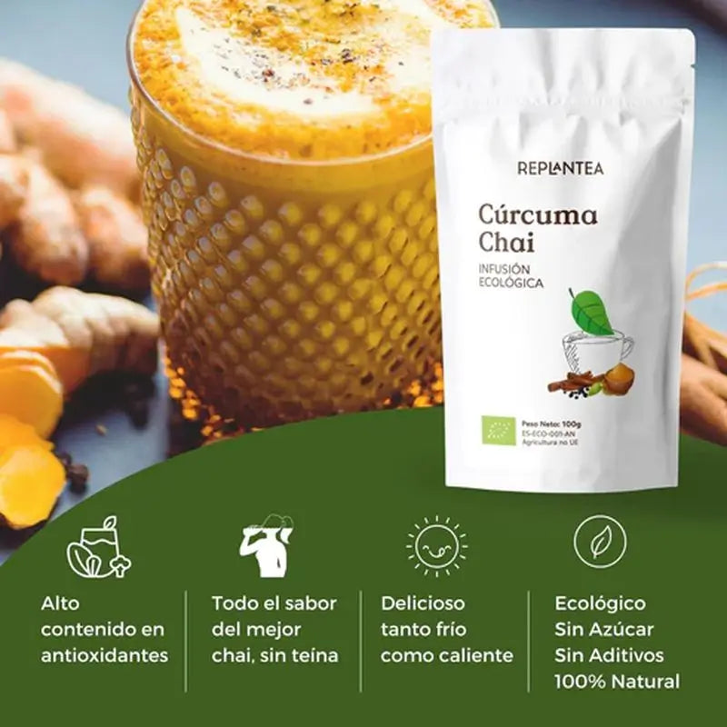 Rethink Bio-Kurkuma Chai, 100 g