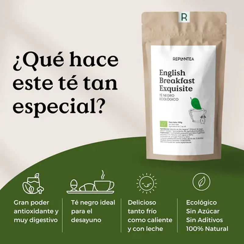 Replantea Englisches Frühstück Exquisit Bio, 100 g