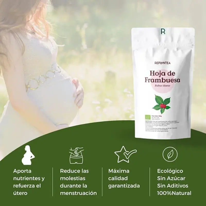 Replantea Himbeerblatt Bio, 100g