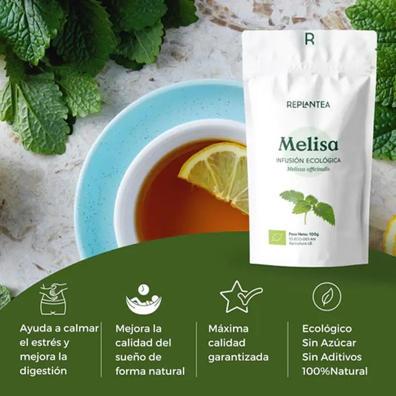 Replantea Bio Melissenaufguss, 100g