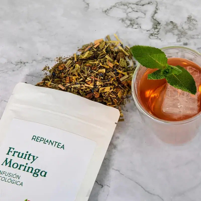 Replantea Bio Moringa & Mango Aufguss, 100 g