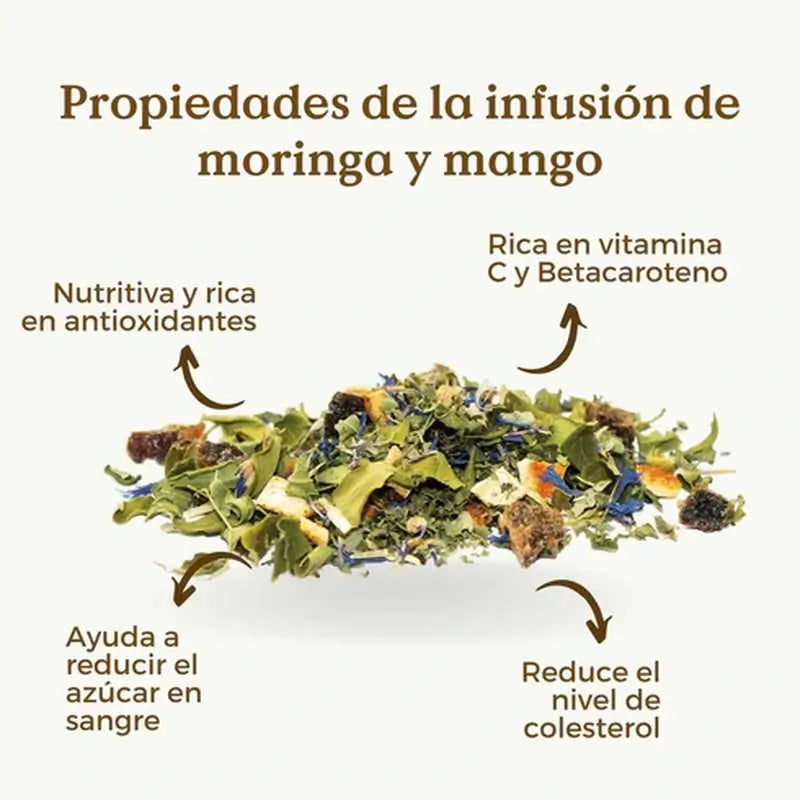 Replantea Bio Moringa & Mango Aufguss, 100 g