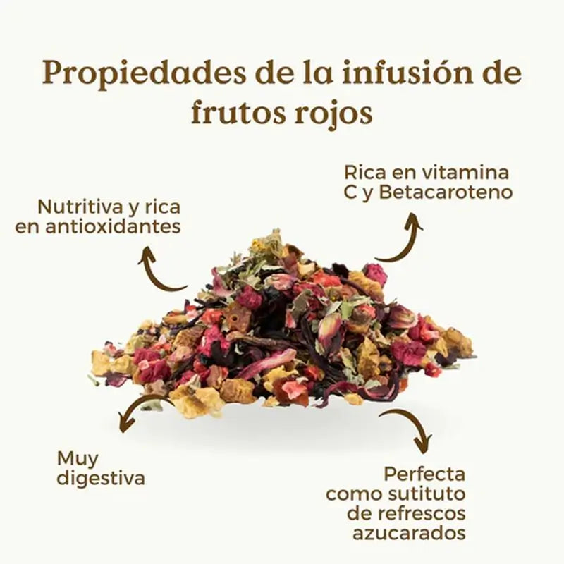Replantea Bio-Aufguss roter Früchte, 100 g