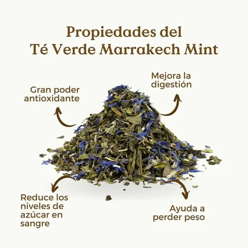 Replantea Grüner Tee Marrakech Minze Bio, 90g