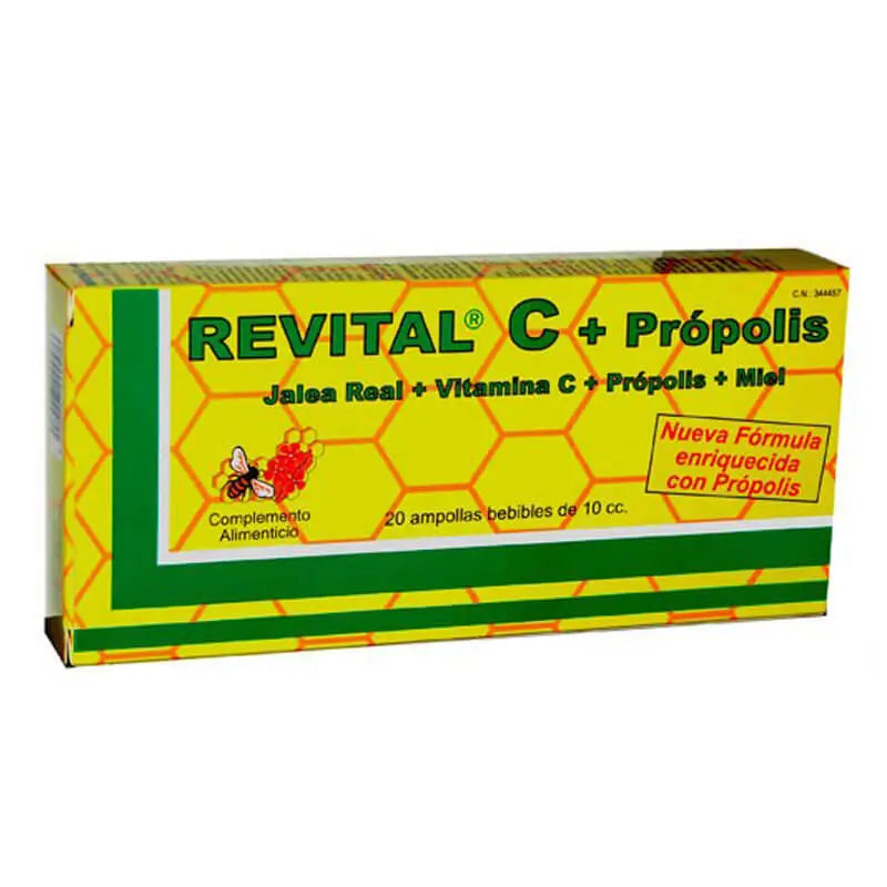 Revital Royal Jelly + C Honey 20 Ampoules