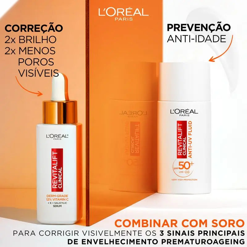 L'Oréal Paris Revitalift Clinical Anti-Uv Tägliches Feuchtigkeitsfluid mit Vitamin C