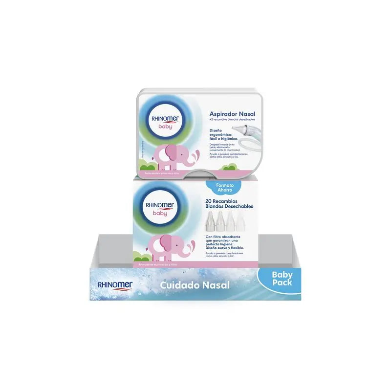Rhinomer Baby Pack Nasenpflege ( Aspirator + Nachfüllpackungen )
