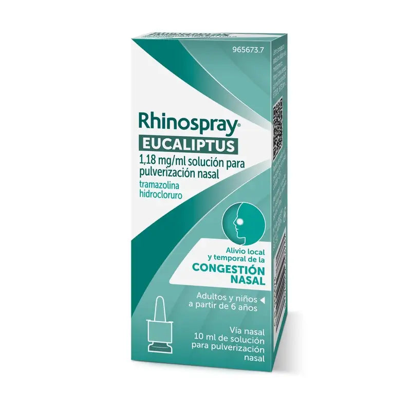 Rhinospray Eukalyptus 1,18 Mg/ ml Nasenzerstäuber 10 ml