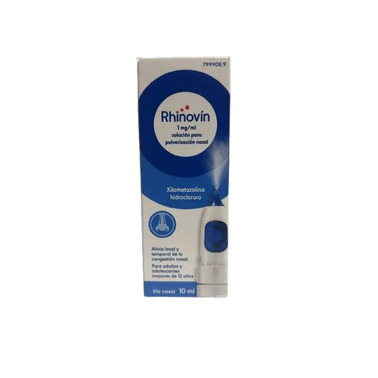 Rhinovin 1 mg/ ml Nasalvernebler 10 ml