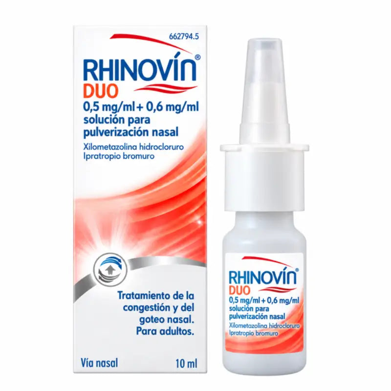 Rhinovin Duo Nasalvernebler 10 ml