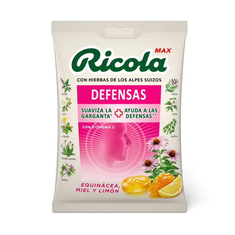 Ricola Max Bag Equinac Honig Zitrone , 70 gr