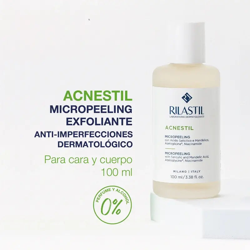 Rilastil Acnestil Mikropeeling Peeling & Seboregulierung , 100 ml