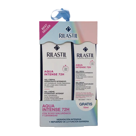 Rilastil Aqua Intense 72H, 40 ml + 15 ml