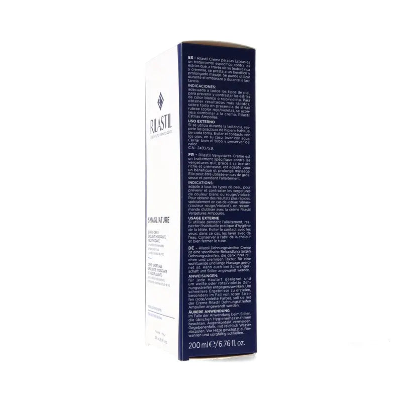 Rilastil Smagliature Anti-Dehnungsstreifen-Creme 200 ml