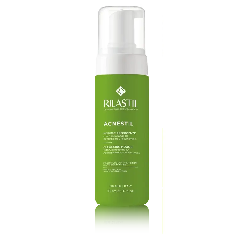 Rilastil Acnestil Seboregulierendes Reinigungsmousse 150 Ml