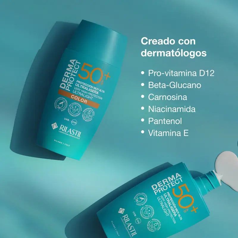 Rilastil Dermaprotect SPF 50+ Farbe, 50 ml