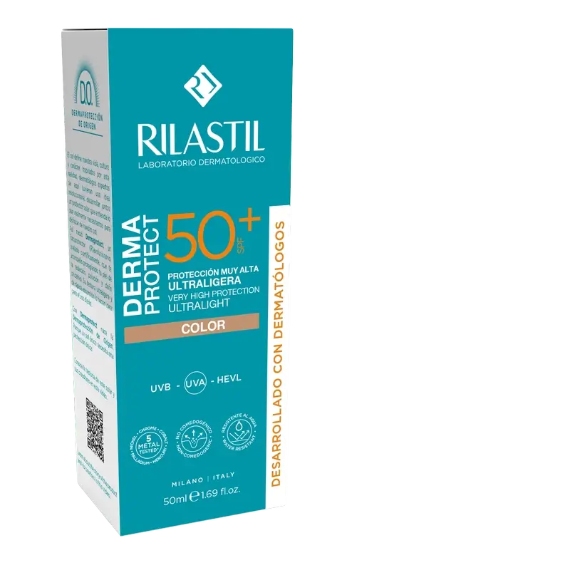 Rilastil Dermaprotect SPF 50+ Farbe, 50 ml