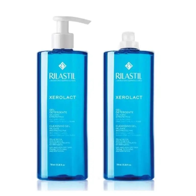 Rilastil Duplo Xerolact Gel 2. 50% Rabatt, 750ml + 750ml