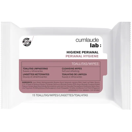 Cumlaude Lab Perianal-Reinigungstücher, 15 Einheiten