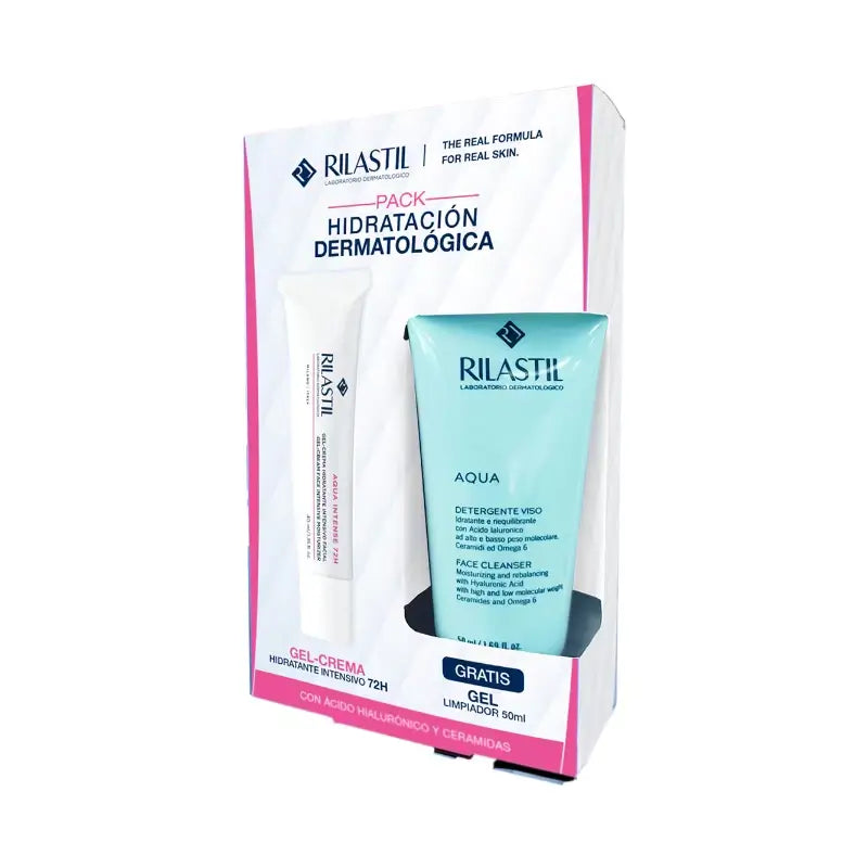 Rilastil Ril Prm Feuchtigkeitscreme für das Gesicht, dermatologisch getestet, 26, 40 und 50 ml