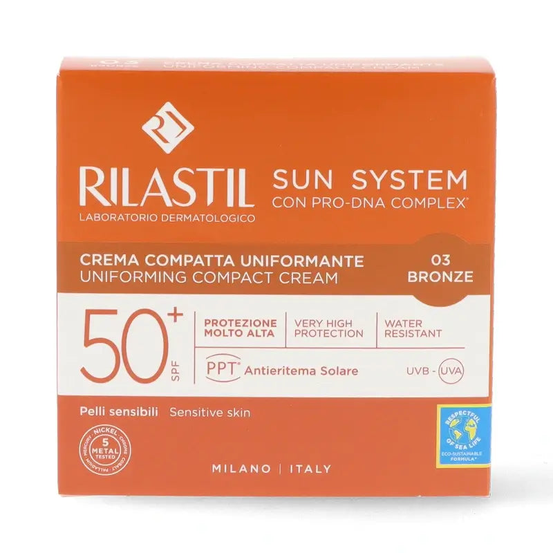 Rilastil Sun System 50+ Kompakt Bronze 10 gr