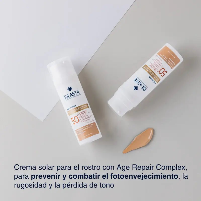 Rilastil Sun System Age Repair Anti-Ageing Photoprotector Spf50+ Farbe, 50 ml