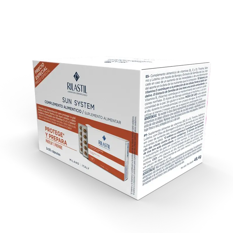 Rilastil Sun System Oral, 2x30 Kapseln