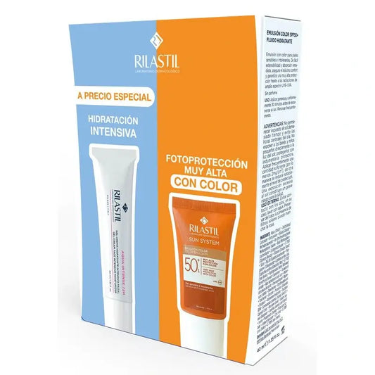 Rilastil Sun System Pack Top Sommerfarbe , 2 x 40 ml