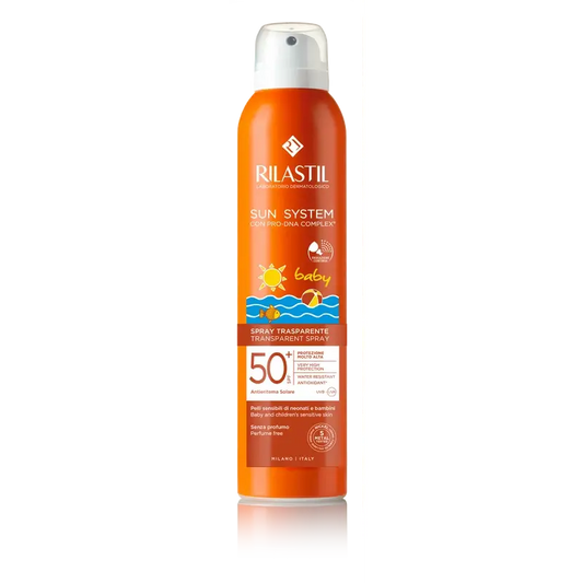 Rilastil Sun System SPF 50+ Baby Transparentes Spray, 200 ml
