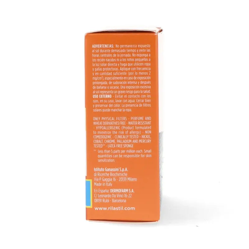Rilastil Sun System SPF 50+ Kompakt Beige, 10 gr