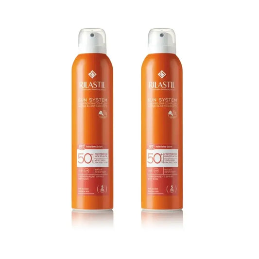 Rilastil Sun System Spf 50+ Klarer Spray, 2X200 Ml