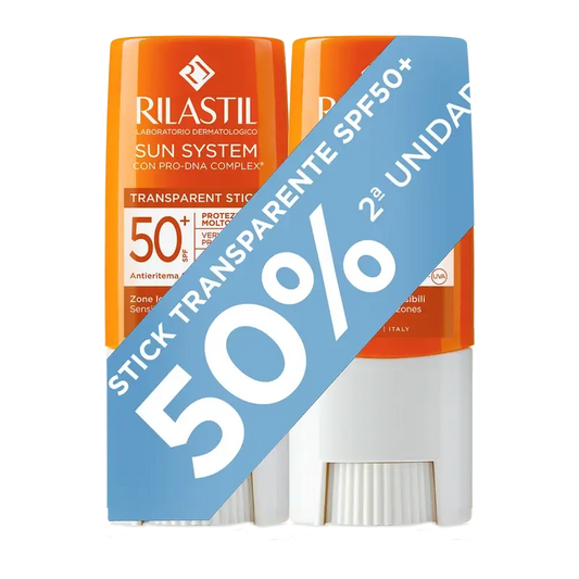 Rilastil Sun System Stick Spf50+ , Packung 2 x 8,5
