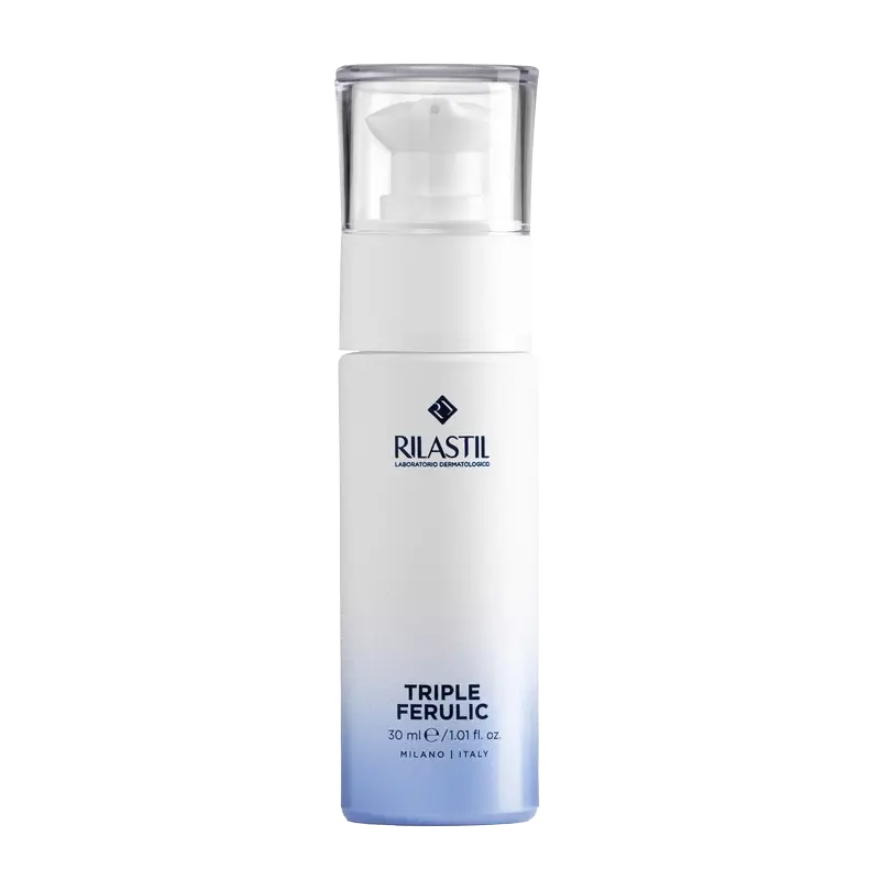 Rilastil Triple Ferulic Anti-Aging, Antioxidans und Aufhellung Serum, 30 ml