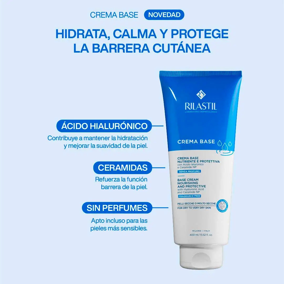 Rilastil Xerolact Ril Basis Creme 400 Ml