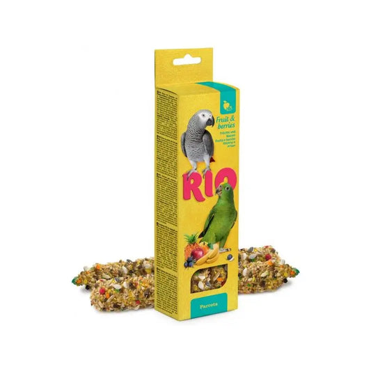 Rio Sticks Obst & Beeren Papagei 10X2X90Gr