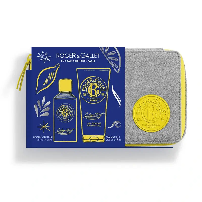 Roger & Gallet Cologne Twist Toiletry Box Eau De Cologne + Duschgel, 300 ml