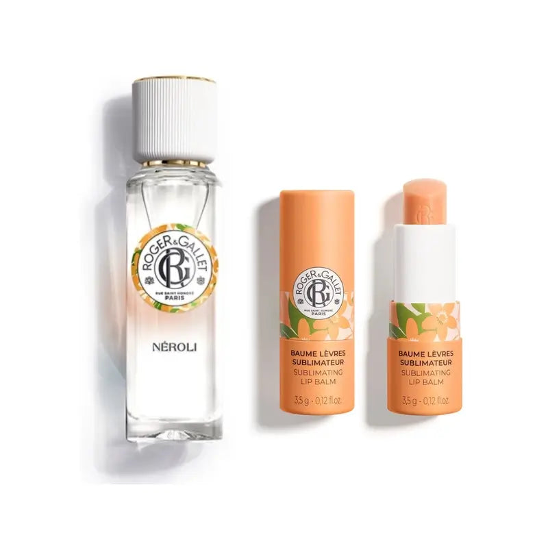 Roger & Gallet Neroli Vanille Lippenbalsam + Wellness Eau de Toilette Parfumanda Pack