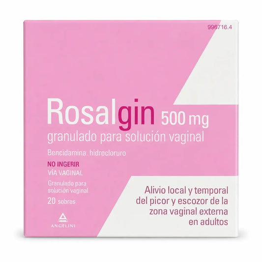 Rosalgin 500 mg Vaginal-Lösung 20 Beutel Granulat