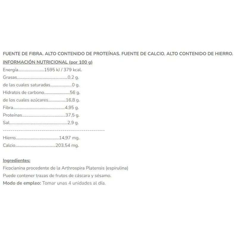 Salud Viva Spirulina Blau Tablette, 25 Gramm
