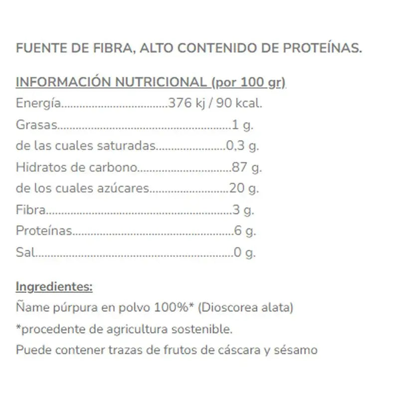 Salud Viva Purple Yam Pulver 125Gr.