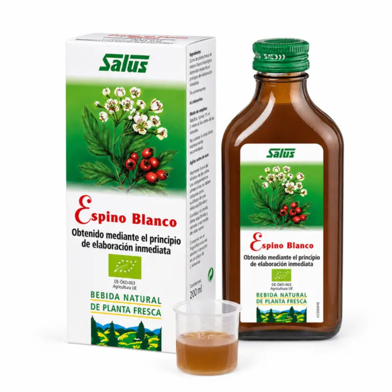 Salus Weißdorn Saft 200Ml. Schoenenberger