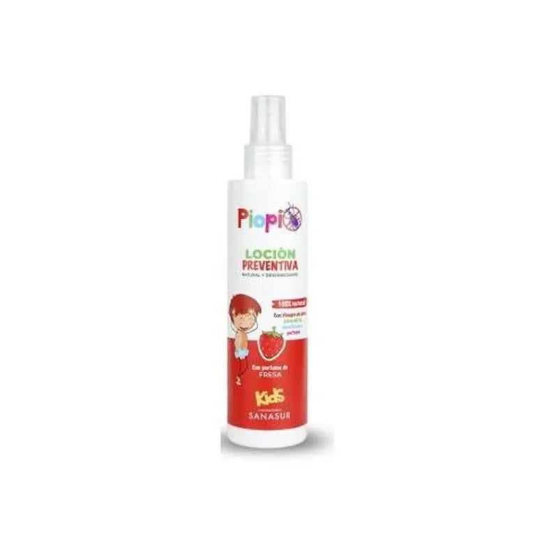 Sanasur Lotion Piopio Desenr. vorbeugen Läuse Erdbeere 200Ml.