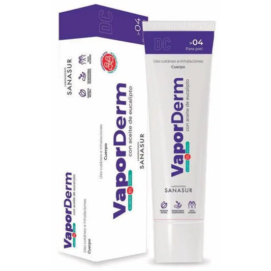 Sanasur Vaporderm mit Eukalyptusöl, 150 ml