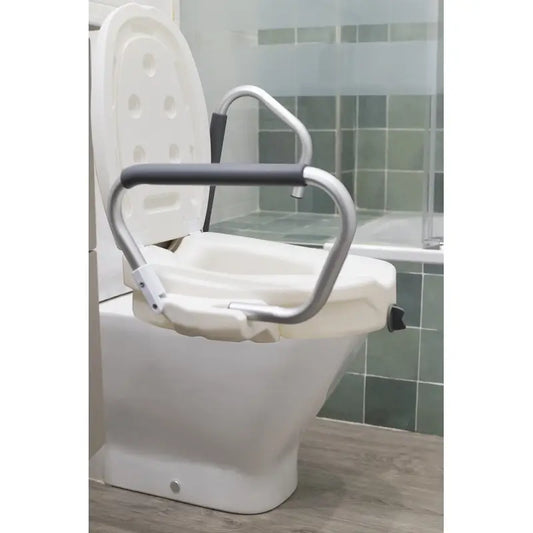 Sanitec Toilettenlift mit Deckel und Griffen 15 cm, 1 Stück
