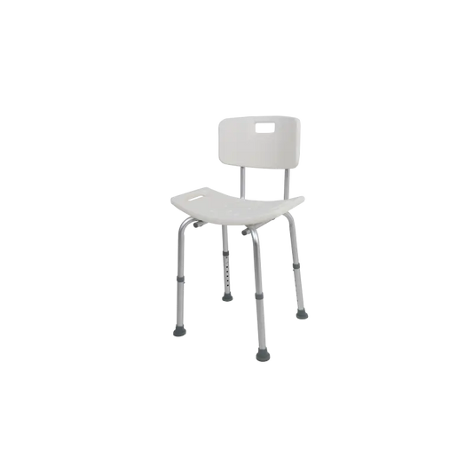 Sanitec Duschhocker mit Rückenlehne , 1 Stück